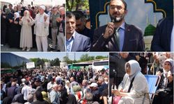Bursa'dan ilk hac kafilesi dualarla kutsal topraklara uğurlandı