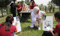 Cizre’de “Okulumla Sosyalleşiyorum” projesiyle eğitim dışarı taşındı