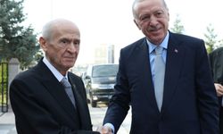 Cumhurbaşkanı Erdoğan, MHP Genel Başkanı Bahçeli ile bir araya geldi