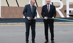 Cumhurbaşkanı Erdoğan ve Aliyev, Laçın Uluslararası Havalimanı’nın açılışını yaptı
