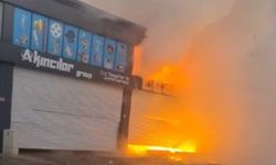 Diyarbakır'da sanayi sitesindeki patlama anı kameralara yansıdı