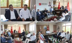 HÜDA PAR Elâzığ İl Başkanlığı'ndan siyasi partilere ziyaret