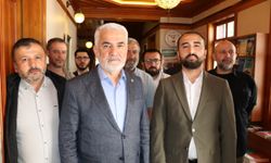 HÜDA PAR Genel Başkanı Yapıcıoğlu'ndan ANFİDAP'a ziyaret