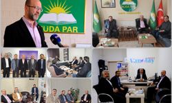 HÜDA PAR Medya Başkan Yardımcısı Tanrıkulu, Van'da medya temsilcilerini ziyaret etti