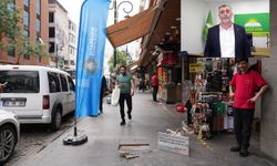 HÜDA PAR'dan DEM'li belediyeye tepki: O yazılar yerlere değil yükseklere asılmalı