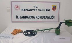 İzinsiz kazı yapan şahıslar gözaltına alındı