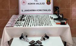 Konya'da tarihi eser operasyonu: 2 gözaltı