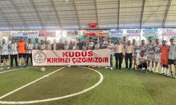 Mardin’de düzenlenen futbol turnuvasında 80 bin TL Filistin’e bağışlandı