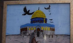 Mardin’in Artuklu ilçesinde üniversite öğrencileri tarafından yapılan 402 resim sergilendi 