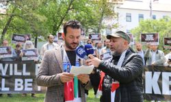 Nekbe’nin 77. yılında soykırım ortağı İngiltere elçiliği önünde protesto