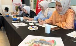 Öğretmenlerden "Renklerin Ardında Gazze" atölyesi