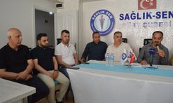 Sağlık-Sen Siirt Şube Başkanı Vesim Eviz: Taleplerimiz haklı, mücadelemiz kararlı