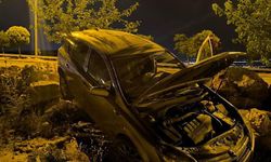 Şanlıurfa’da araç şarampole uçtu: Sürücü hafif yaralandı