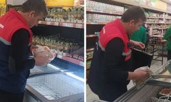 Siirt’te etiketsiz ve son tüketim tarihi geçmiş ürünler tespit edildi