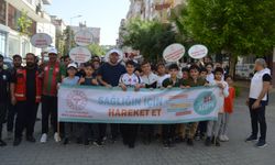 Siirt’te "Sağlık İçin Hareket Günü" yürüyüşü gerçekleştirildi