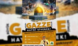 Siverek'ten Gazze'ye destek: Zulme dur demek için meydanlara