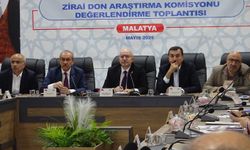 TBMM Zirai Don Araştırma Komisyonu Malatya'da bir araya geldi
