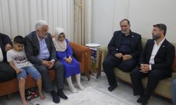 Yapıcıoğlu'ndan şehit Sacid'in ailesine ziyaret