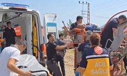 Adana'da bir kişi çatıda çalışırken elektrik akımına kapıldı