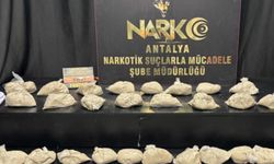 Antalya'da 15 kilogram eroin ele geçirildi: 1 tutuklama