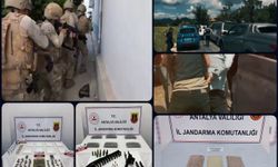 Antalya'da Narkokapan operasyonu: 104 tutuklama