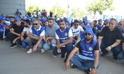 Batman'da işçilerden ücret tepkisi