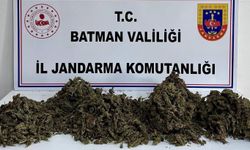 Batman'da operasyonda 4 kilo esrar ele geçirildi