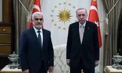 Cumhurbaşkanı Erdoğan, HÜDA PAR Genel Başkanı Yapıcıoğlu'nu kabul etti