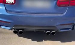 Gaziantep'te 32 araca abart egzoz ve modifiye cezası