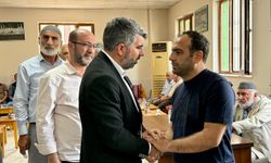 HÜDA PAR Milletvekili Dinç, yangında hayatlarını kaybeden Çavdar ailesinin taziyesine katıldı