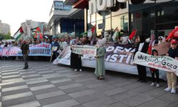İşgalcilerin, Madleen gemisine el koyması Ankara'da protesto edildi