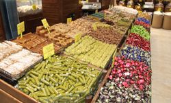 Kurban Bayramı için rengârenk şekerler tezgâhları süslemeye başladı