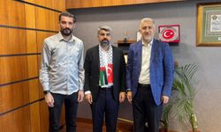 March To Gaza heyetinden Faruk Dinç’e geçmiş olsun ziyareti