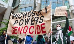 "Microsoft, saklanamazsın! Soykırımı destekliyorsun"