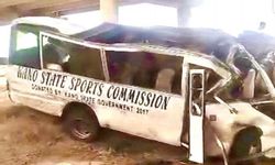 Nijerya'da sporcuları taşıyan otobüs kaza yaptı: 21 ölü