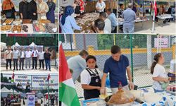 Sakarya'da ilkokul öğrencilerinden Filistin yararına kermes
