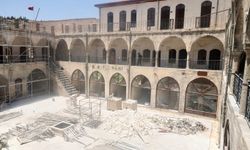 Şanlıurfa'da Barutçu Hanı’nda restorasyon çalışmaları başladı