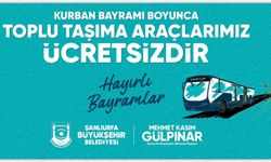 Şanlıurfa’da bayram boyunca toplu taşıma ücretsiz olacak
