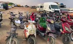Şanlıurfa’da motosikletlere yönelik şok uygulamada 28 araç ele geçirildi
