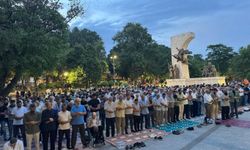 Saraçhane'de Gazze için kunut duası