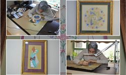 Tezhip ustası, köklerinden beslenerek sanatını geleceğe aktarıyor