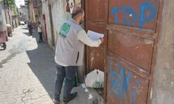 Umut Kervanı Kahramanmaraş'ta bayram öncesi gıda dağıtımı gerçekleştirdi