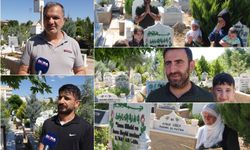 Vatandaşlar arife günü mezarlıklara akın etti