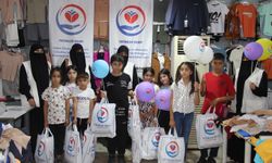 Yetimler Vakfı Kurban Bayramı öncesi Cizre’de yetimleri sevindirdi