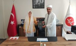 Alman vatandaşı Bursa'da Müslüman oldu