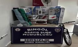 Bingöl’de hırsızlık zanlısı suçüstü yakalandı