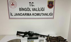Bingöl’de  ruhsatsız av tüfekleri ele geçirildi