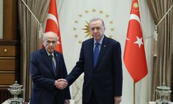 Cumhurbaşkanı Erdoğan, MHP Genel Başkanı Bahçeli’yi kabul etti