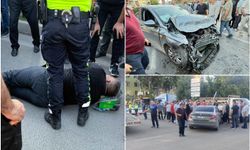 Elazığ'da kırmızı ışık ihlali kazaya neden oldu: Bir yaralı