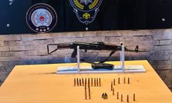 Gaziantep'te ruhsatsız silah ele geçildi